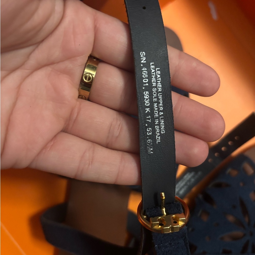 Tory Burch sandals worn once great condition!